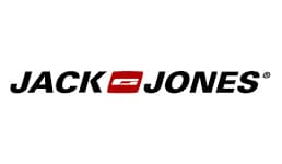 a black and red jack-n-jones logo