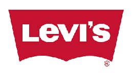 a levis red and white logo